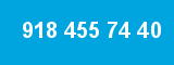 918 455 74 40 918 455 74 40